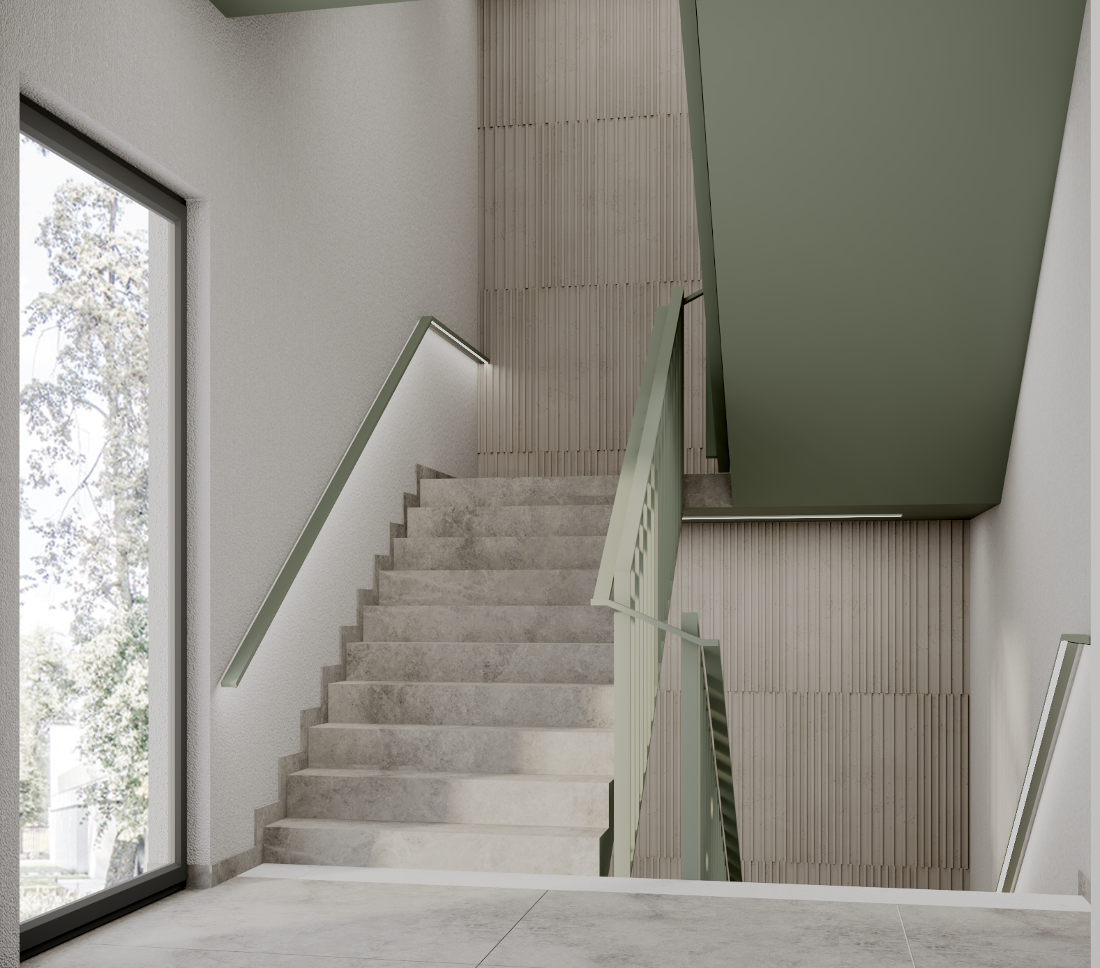 Detal łazienki z drewnianą zabudową