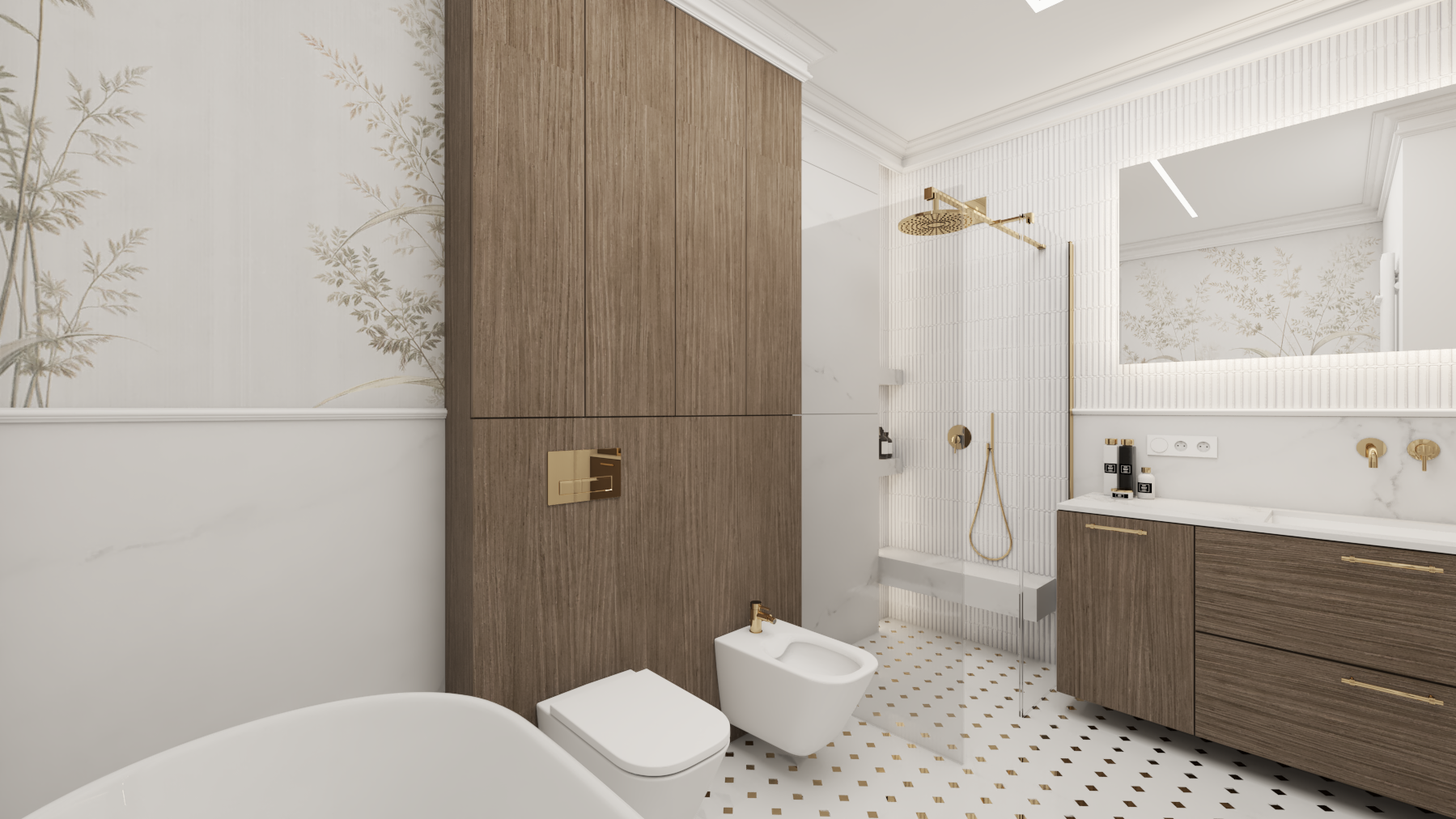 Detal schodów i balustrady